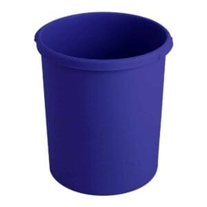 Kunststof papierbak 30 liter blauw - VB 201834