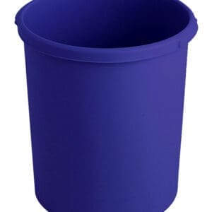 Kunststof papierbak 30 liter blauw - VB 201834 - Afbeelding 6