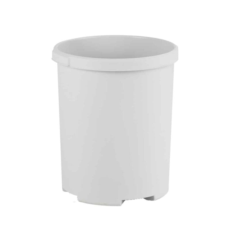 Ronde papierbak 50 liter grijs - VB 001836