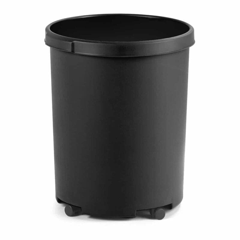 Ronde papierbak 50 liter zwart - VB 001836 - Afbeelding 2