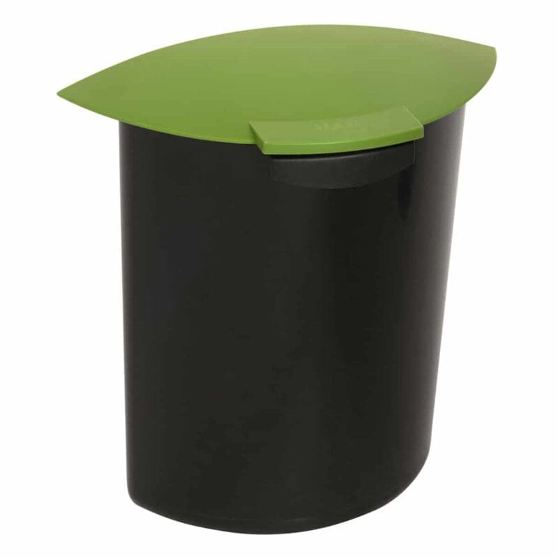 Inzet 6 liter met deksel A zwart, groen - VB 201838