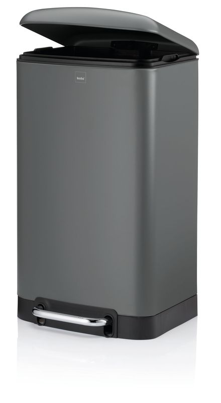 Davino Pedaalemmer 30 liter grijs - KE 109348