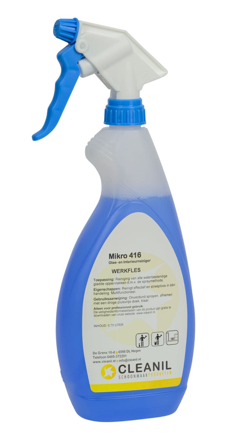 MultiCleaner Mikro Glas- en Interieurreiniger 750ml spray Appelgeur - 41601
