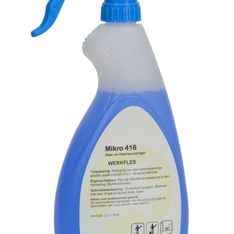 MultiCleaner Mikro Glas- en Interieurreiniger 750ml spray Appelgeur - 41601