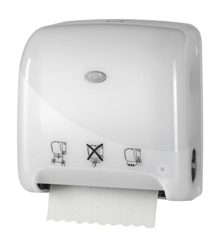 Pearl White Mini Matic XL handdoekautomaat - 431109