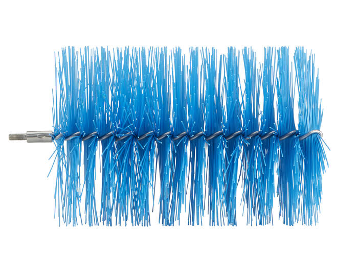 Vikan Hygiene Pijpenborstel 120mm Medium - 53943 - blauw