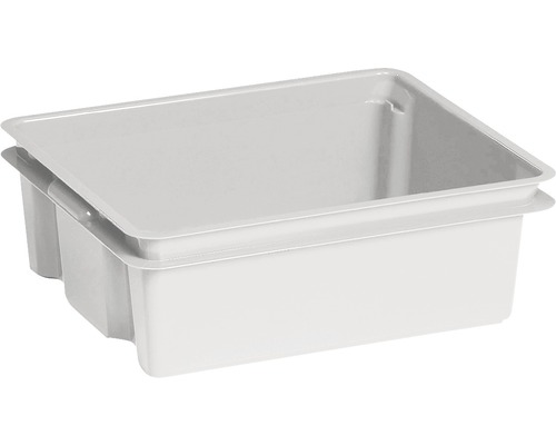 Crownest Opbergbox 17 liter grijs - VB 579254
