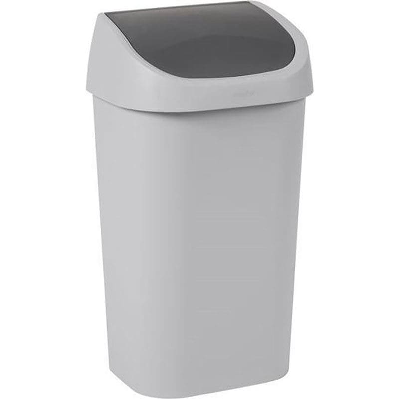 Afvalbak Mistral swing 50 liter grijs - VB 772969