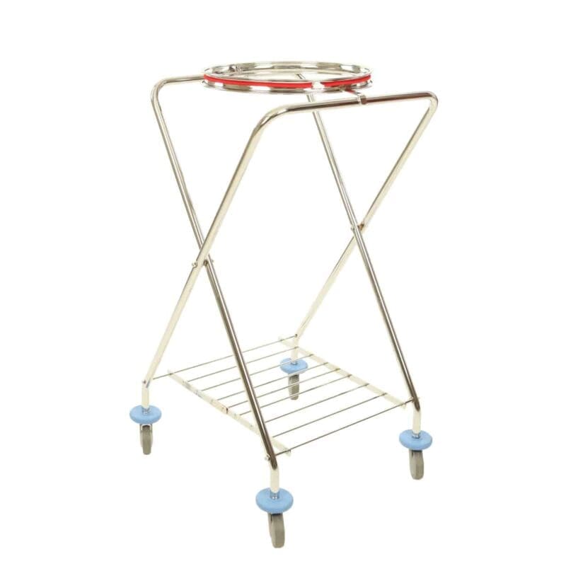 X Frame trolley afvalzakhouder chroom - VB 449038