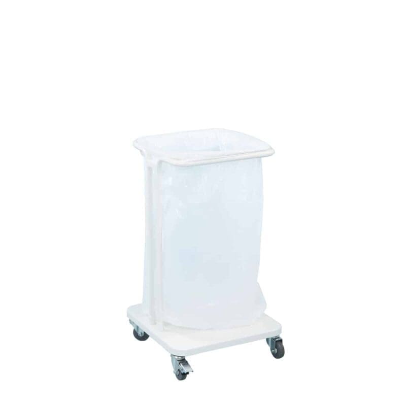 Afvalbak 40 liter wit - VB 144394 - Afbeelding 2