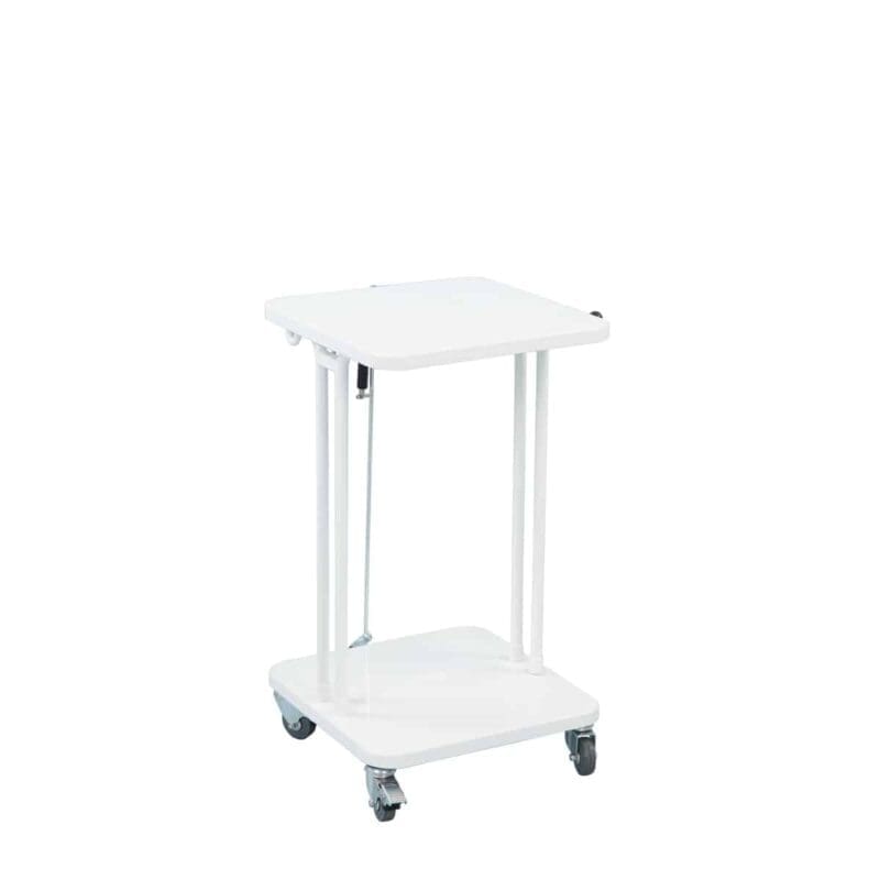 Afvalbak met deksel 40 liter wit - VB 144516