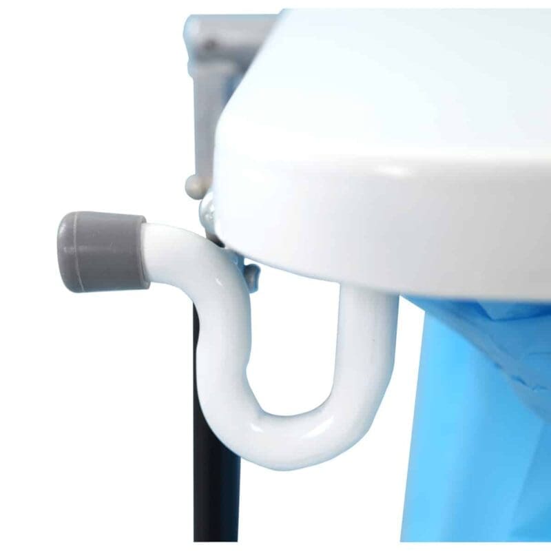 Afvalbak met deksel 40 liter wit - VB 144516 - Afbeelding 4