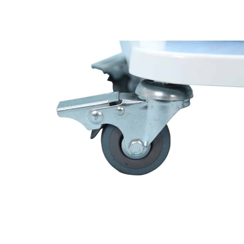Afvalbak met deksel 60 liter wit - VB 145155 - Afbeelding 5