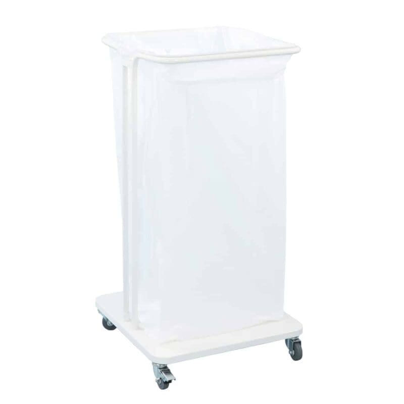 Afvalbak 120 liter wit - VB 145230 - Afbeelding 2