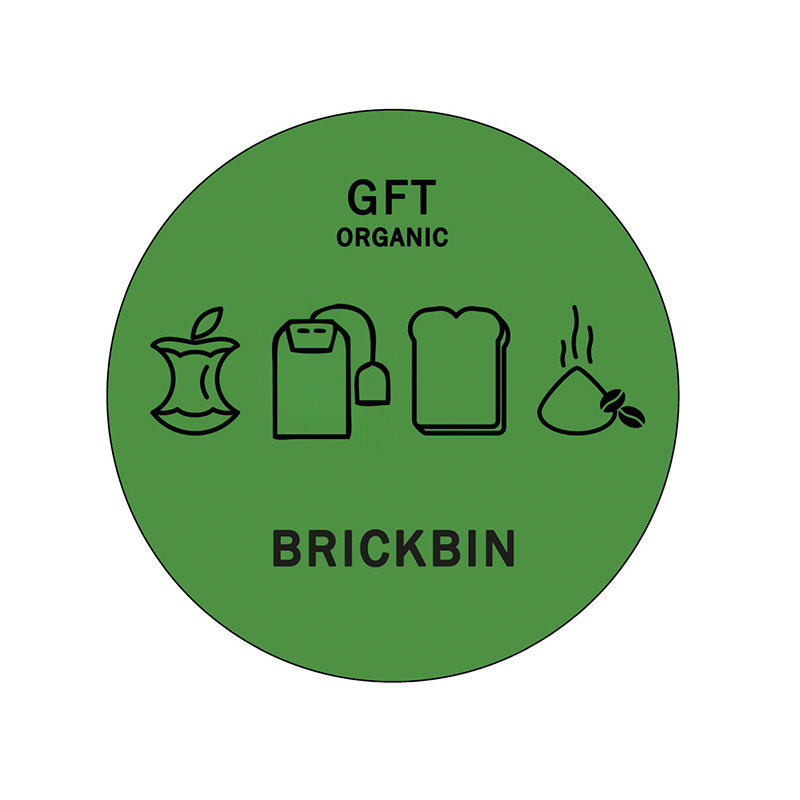 Forex Afvalstroomsticker GFT groen - VB 363356