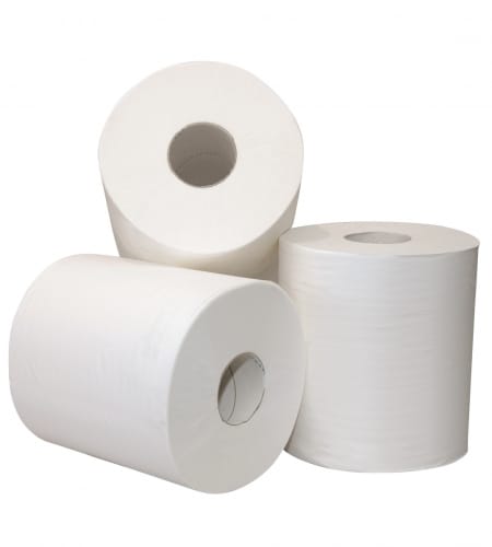 Poetsrol Midi 1-laags 300mtr 100% Cellulose 6x1/pk - 6598508