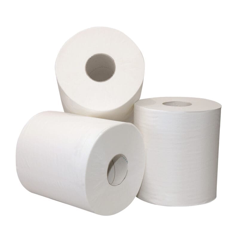 Midi Poetsrol cellulose 1-laags wit 275mx21,5cm - 6598529