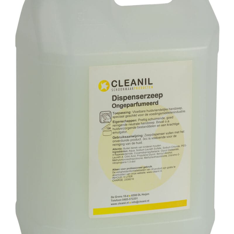 Dispenserzeep ongeparfumeerd - 71805