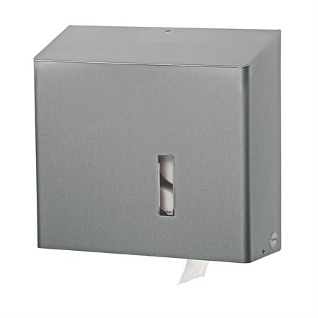 Santral toiletroldispenser MRU RVS mat 350x377x133mm - 319800