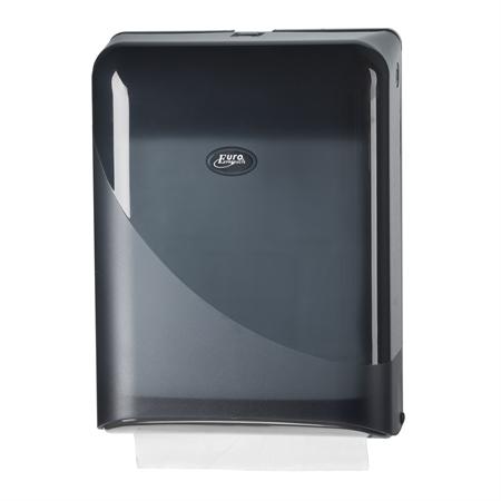 Pearl Black handdoekdispenser Interfold en Z-vouw handoek - 431151