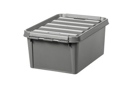 SmartStore Recycled 10 Opbergbox 8 liter grijs - OR 085282