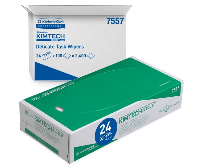Kimtech Science® laboratorium doek 2-laags wit 24x100st - 7557