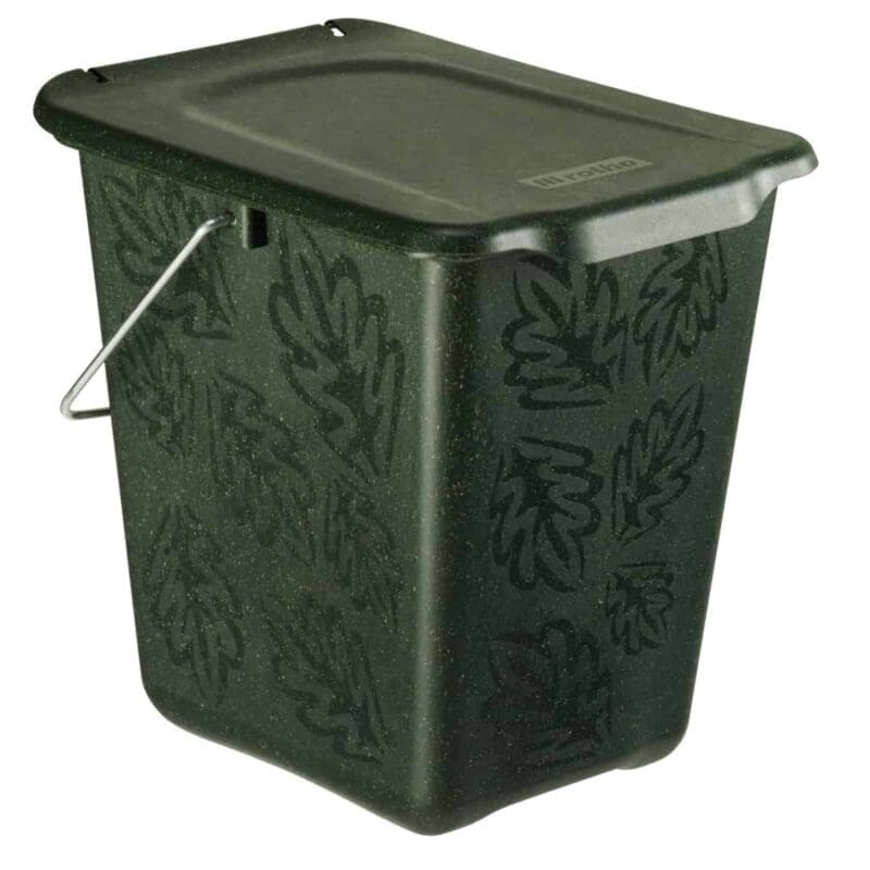 Afvalemmer Greenline 7 liter groen - VB 113214