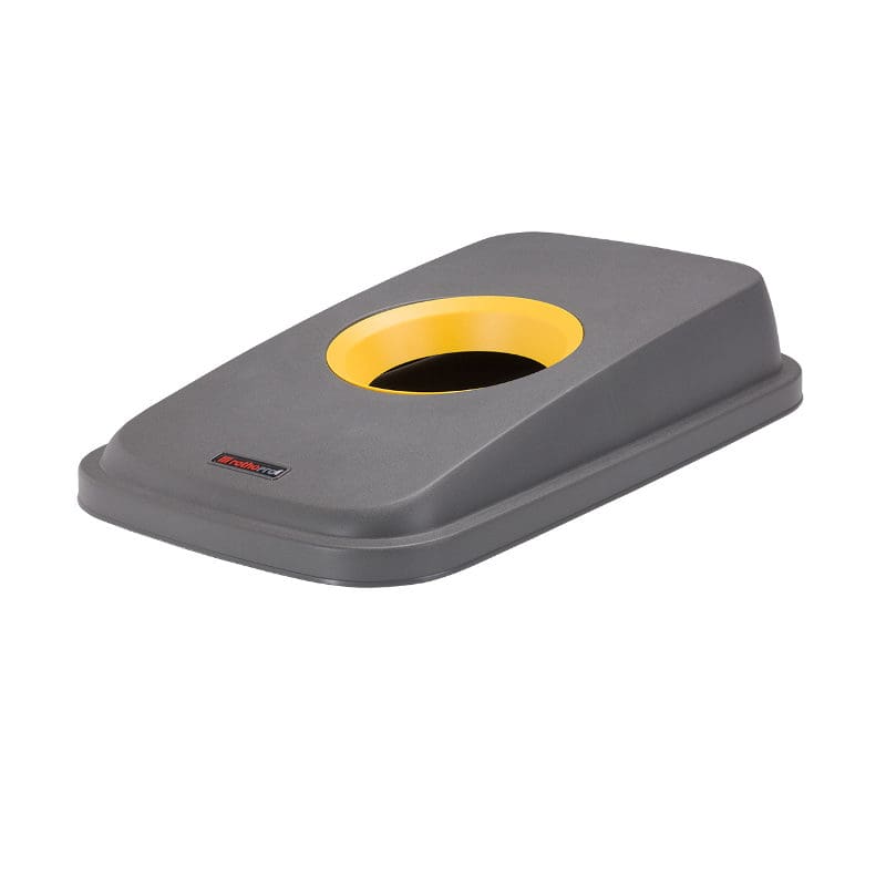 Selecto Basic deksel blik grijs, geel - VB 157935