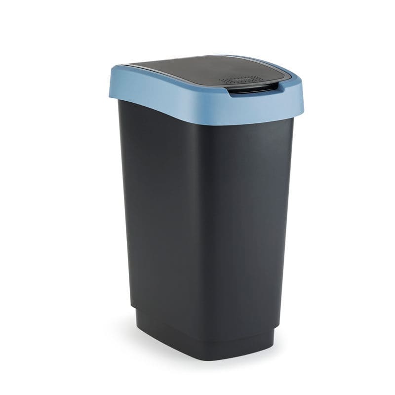 Afvalbak Twist 25 liter Horizon blauw - VB 246660