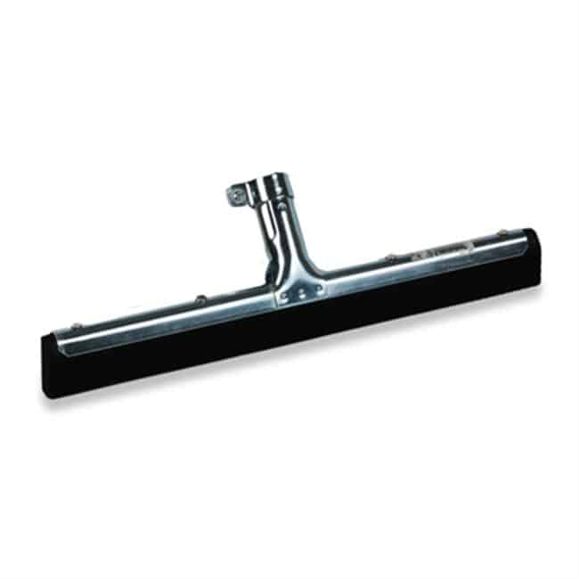 Basic vloertrekker metaal 35cm met natuurmousse (zwart) - 10081579