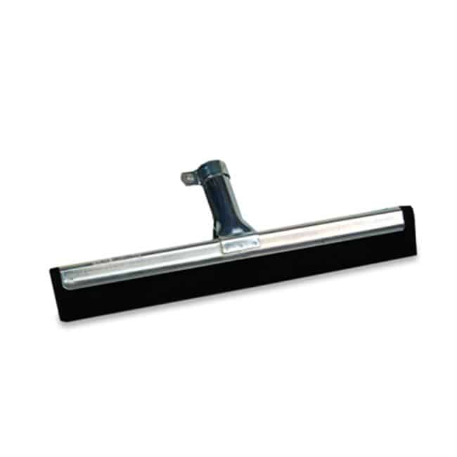 Vloertrekker metaal 35cm met natuurmousse (zwart) met waterrand - 10081608