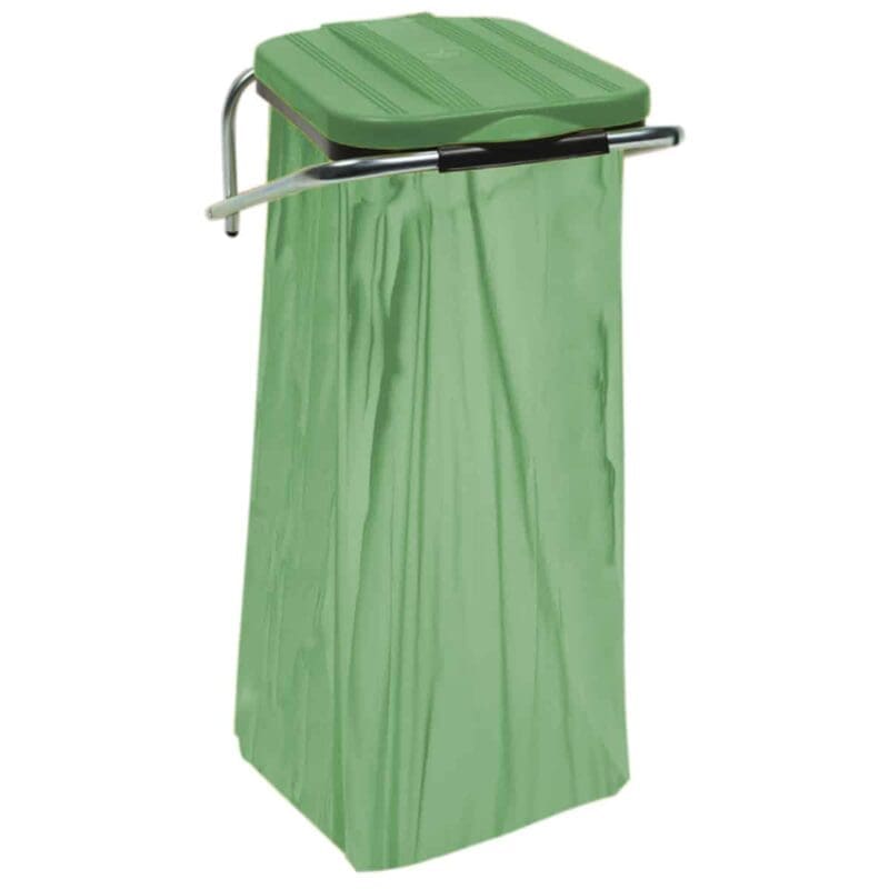 Wandafvalzakhouder Wallfix groen - VB 210801