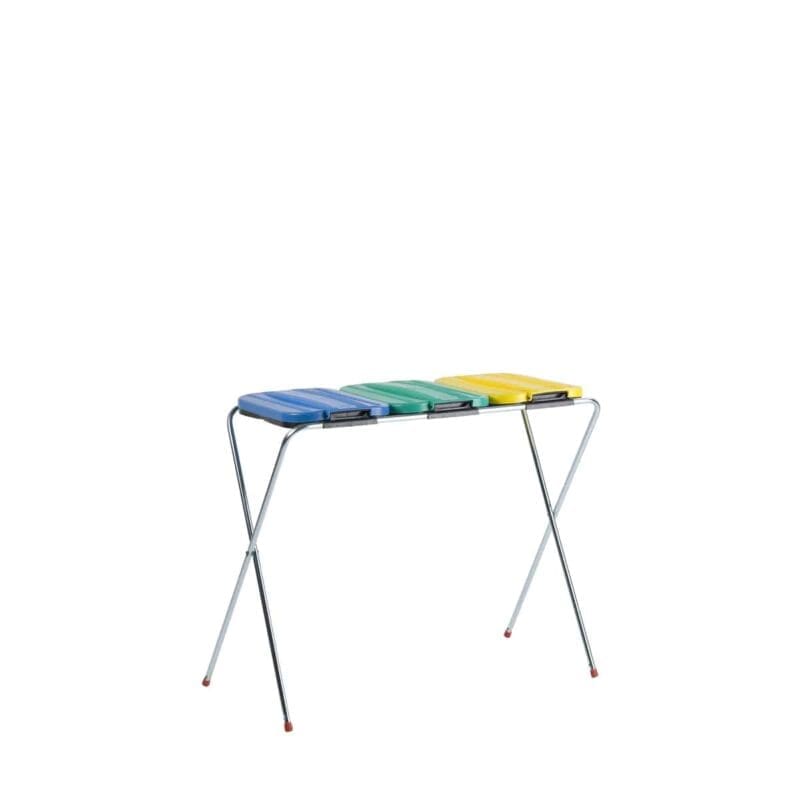 Trio zakhouder blauw, groen, geel - VB 211003