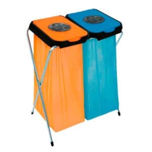 Afvalzakhouder EKOthinks 2 blauw, oranje - VB 211302 - Afbeelding 8