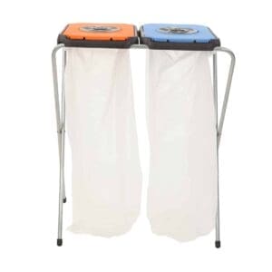Afvalzakhouder EKOthinks 2 blauw, oranje - VB 211302 - Afbeelding 5