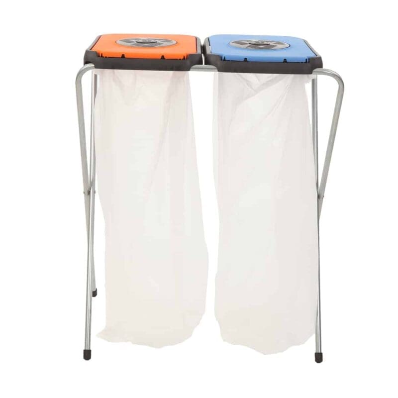 Afvalzakhouder EKOthinks 2 blauw, oranje - VB 211302 - Afbeelding 5