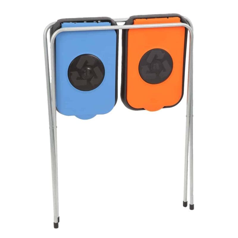 Afvalzakhouder EKOthinks 2 blauw, oranje - VB 211302 - Afbeelding 6