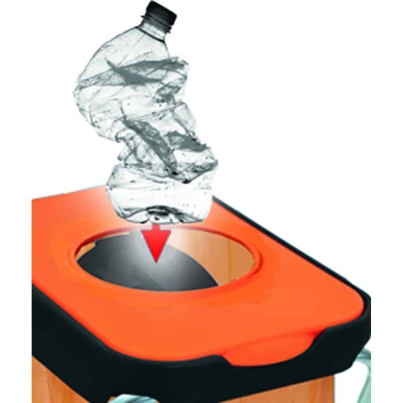 Afvalzakhouder EKOthinks 2 blauw, oranje - VB 211302 - Afbeelding 7