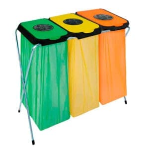 Afvalzakhouder EKOthinks 3 groen, geel, oranje - VB 113032 - Afbeelding 6