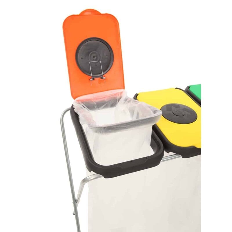 Afvalzakhouder EKOthinks 3 groen, geel, oranje - VB 113032 - Afbeelding 2