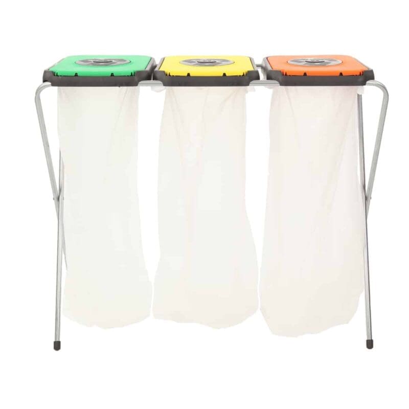 Afvalzakhouder EKOthinks 3 groen, geel, oranje - VB 113032 - Afbeelding 3