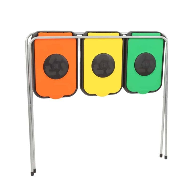 Afvalzakhouder EKOthinks 3 groen, geel, oranje - VB 113032 - Afbeelding 4