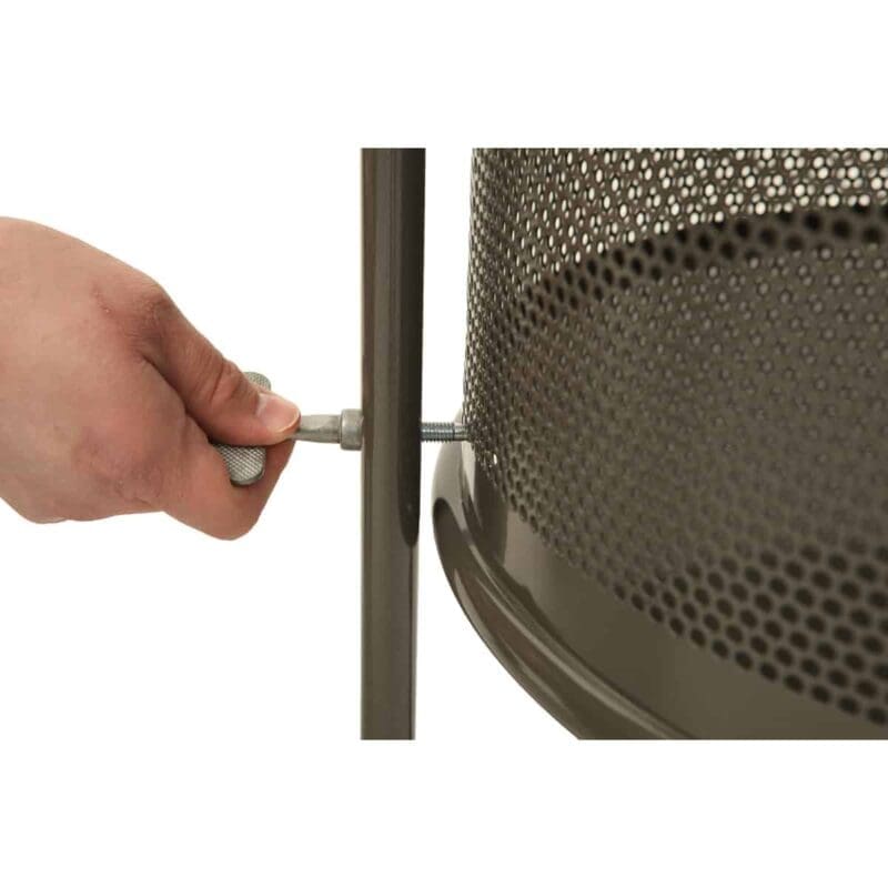 Afvalbak 80 liter op statief grafiet - VB 713000 - Afbeelding 2