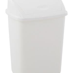 Afvalbak met Swing deksel 15 liter wit - VB 200841 - Afbeelding 2