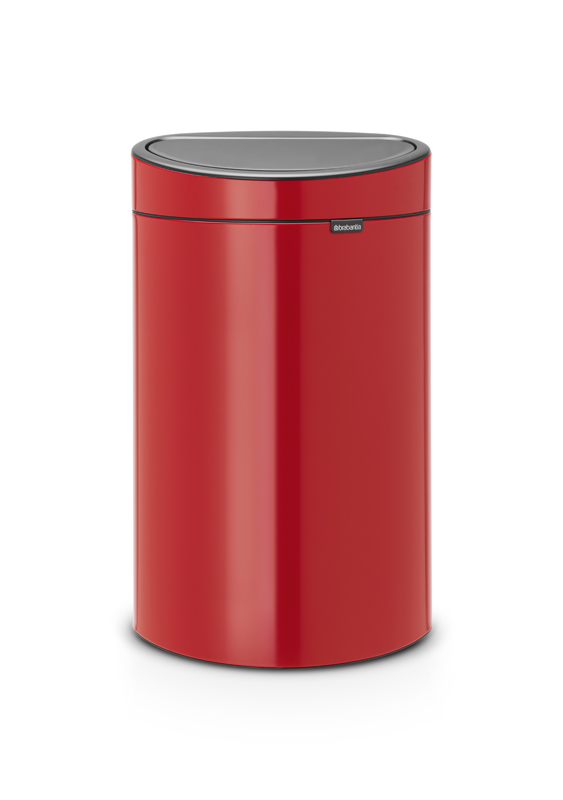 Brabantia Touch Bin New 40 ltr rood - VB 114960