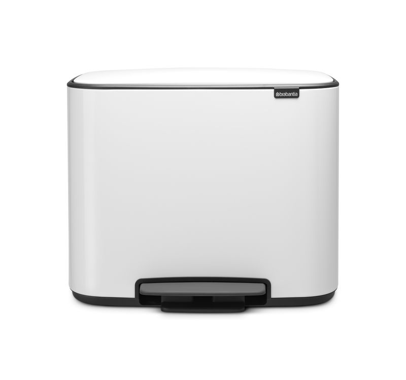 Bo Pedaalemmer 36 liter wit - VB 121388