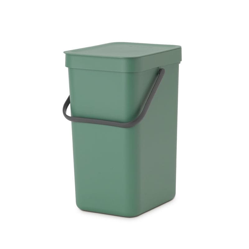 Afvalemmer Sort & Go 12 liter fir green - VB 129803