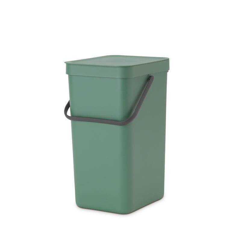 Afvalemmer Sort & Go 16 liter fir green - VB 129827