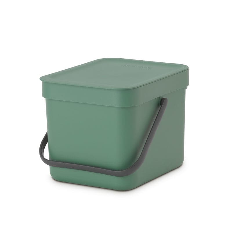 Afvalemmer Sort & Go 6 liter fir green - VB 129841