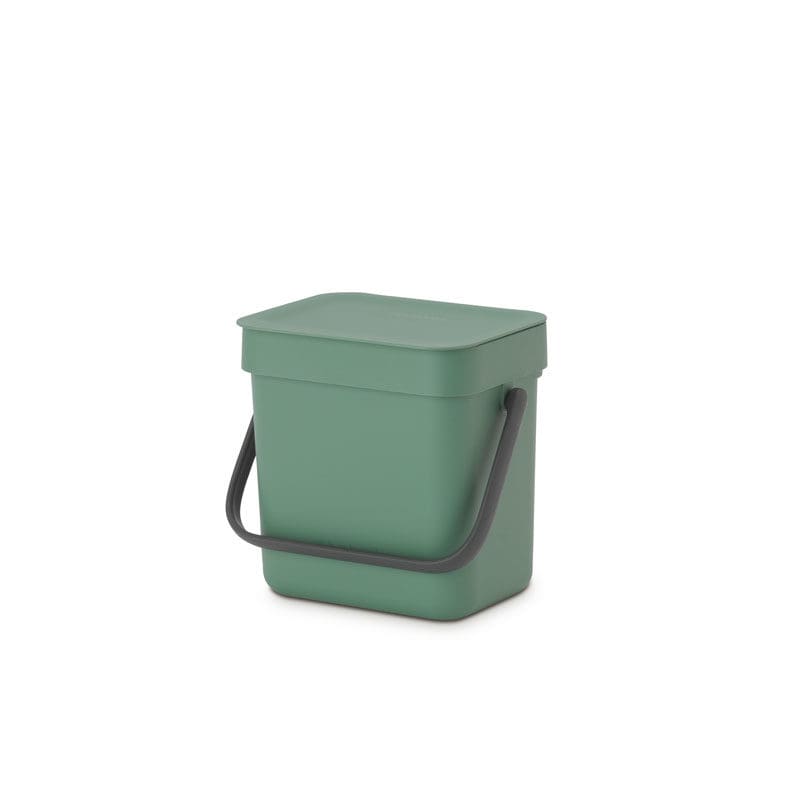 Afvalemmer Sort & Go 3 liter fir green - VB 129865